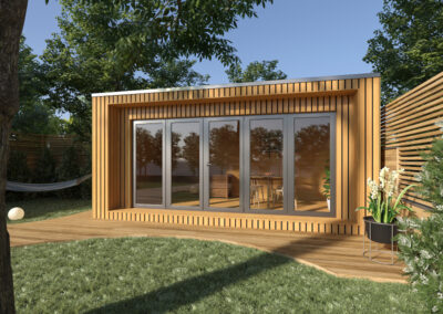 BIURO OGRODOWE 6 x 3 m