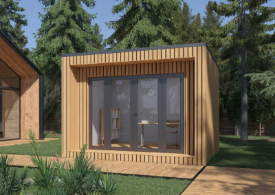BIURO OGRODOWE 4 x 3 m
